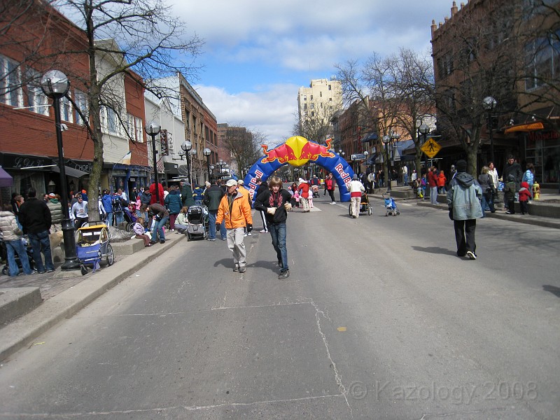 Shamrocks-Shenanagians-08 045.jpg - The activities aren't really going on in front right now, everyone is in back where the start line is beginning to form.